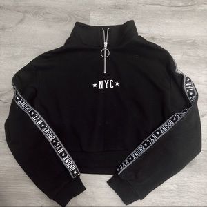 NYC Cropped Crew Neck
